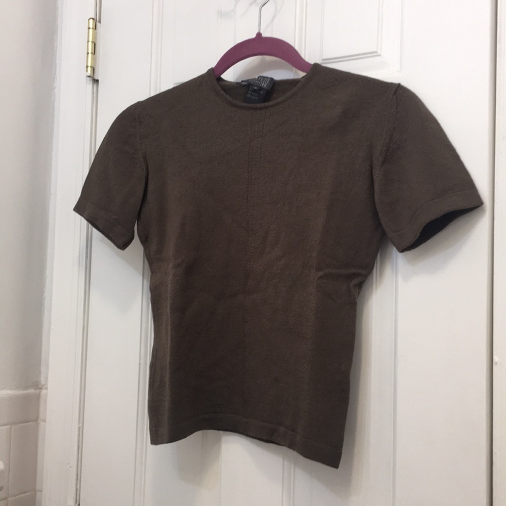 Lafayette 148 NY - 100% Laine Merino Knit Top